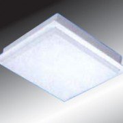 DLP9 : โคมฝาครอบอะครีลิคอิดนูน (Convex Square-shape Diffuser Type)